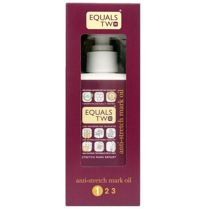 Equals Two Anti-Stretch Mark Oil | Swadesiicart