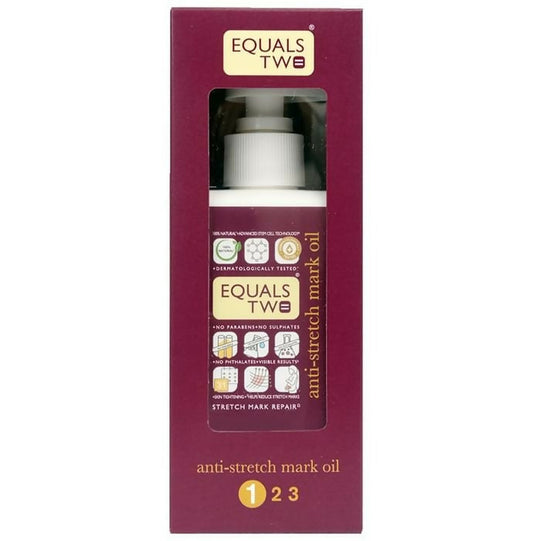 Equals Two Anti-Stretch Mark Oil | Swadesiicart