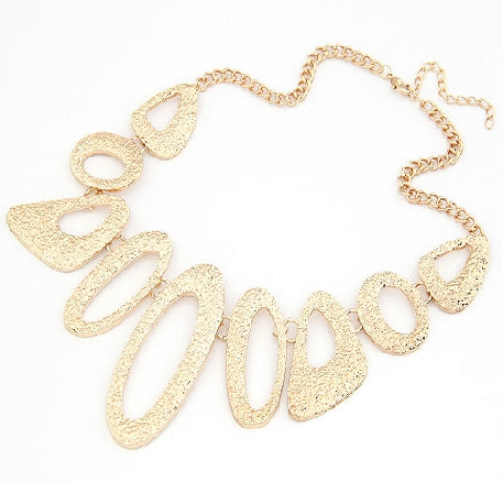 Gold-Toned Alloy Designer Necklace - The Pari | Swadesiicart