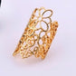 Gold-Polished Alloy Golden Mughlai Ring - The Pari | Swadesiicart