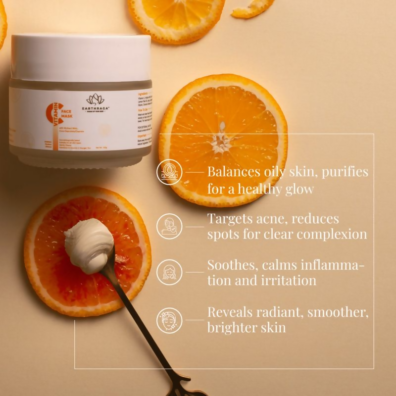 Earthraga Vitamin C Face Mask | Swadesiicart
