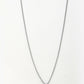 NVR Men's Silver-Plated Artificial Stone Stainless Steel Pendant with Chain - Swadesiicart