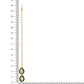 Ruby Raang Green Double Teardrop Kundan Maang Tikka with Meenakari | Swadesiicart