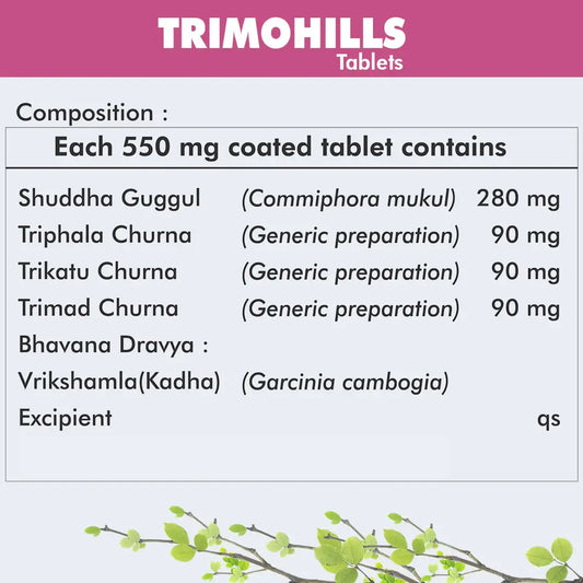 Herbal Hills Ayurveda Trimohills Tablets | Swadesiicart
