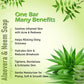 Prakriti Herbal Soap Aloevera and Neem - Swadesiicart