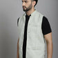 Even Apparels Nehru Jacket With Welt Pockets - Green | Swadesiicart