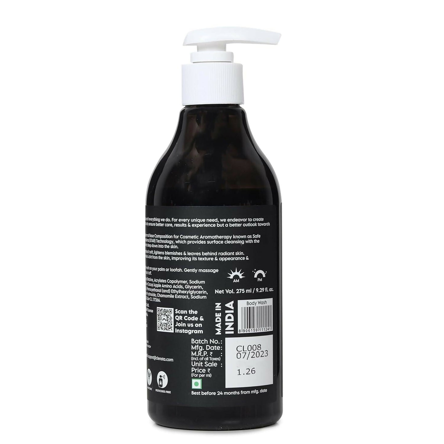 Clensta Purifying & Detoxifying Body Wash | Swadesiicart