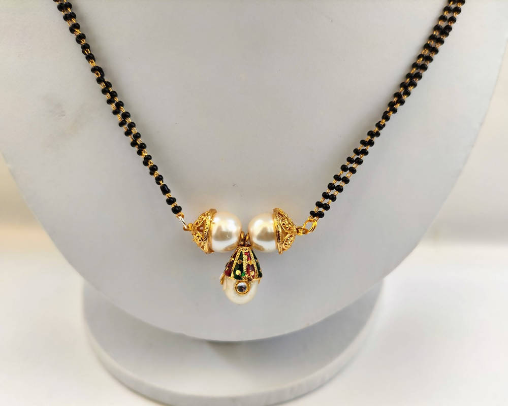 Beautiful Pretty Beaded Mangalsutra | Swadesiicart