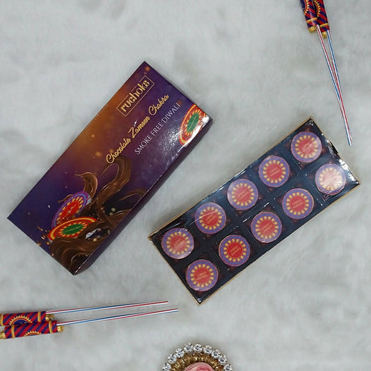 Dibha Ruchoks Diwali Premium Chocolate Zameen Chakri Gift Pack - Swadesiicart