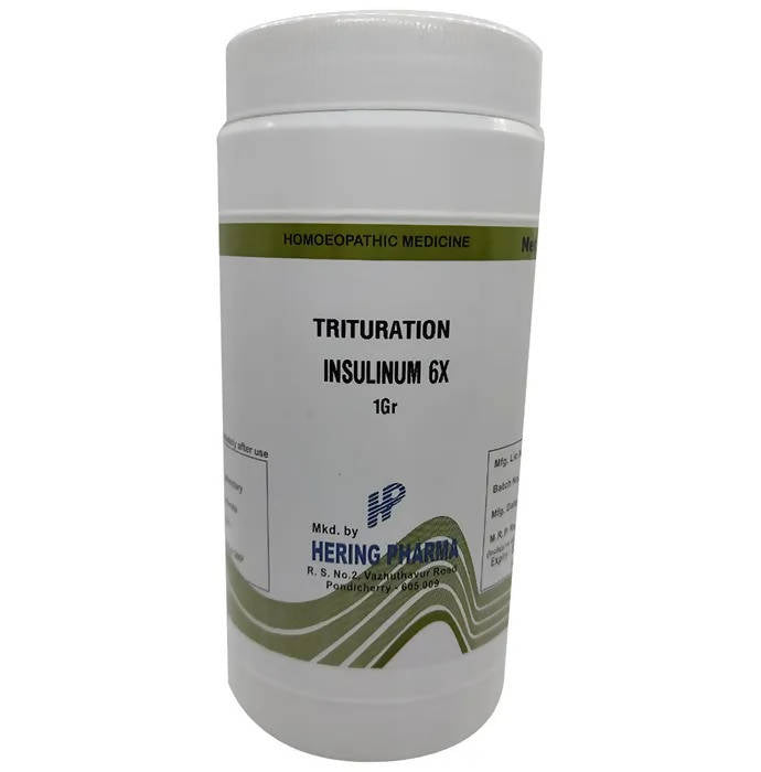 Hering Pharma Insulinum Trituration Tablets | Swadesiicart