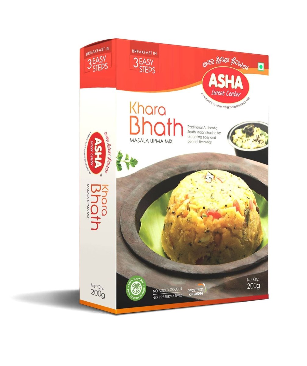Asha Sweet Center Khara Bhath Masala Upma Mix - ASHA SWEET CENTER