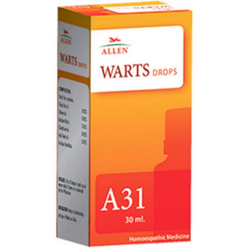 Allen Homeopathy A31 Warts Drops | Swadesiicart