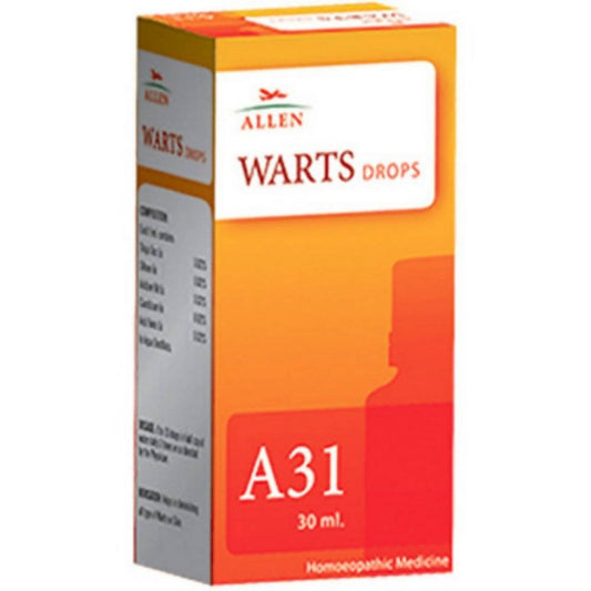 Allen Homeopathy A31 Warts Drops | Swadesiicart