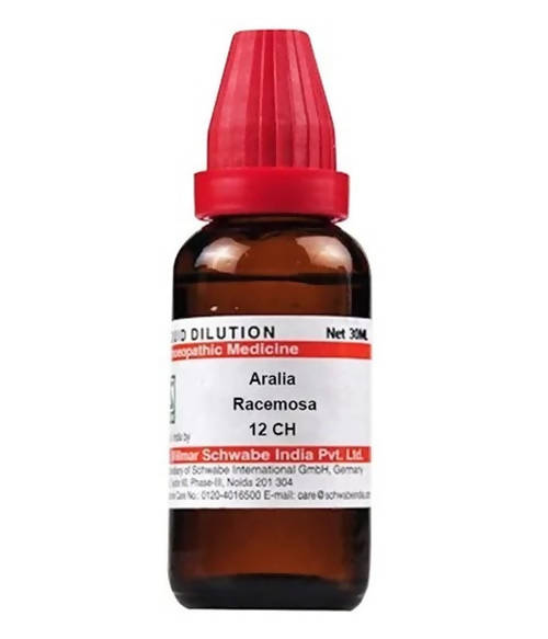 Dr. Willmar Schwabe India Aralia Racemosa Dilution | Swadesiicart