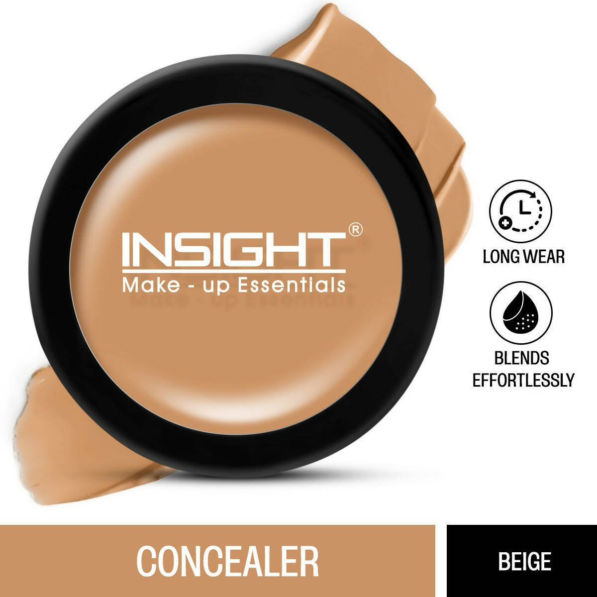 Insight Cosmetics Concealer - Beige - Swadesiicart