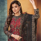 Anaita Maroon Embroidered Net Salwar Suit