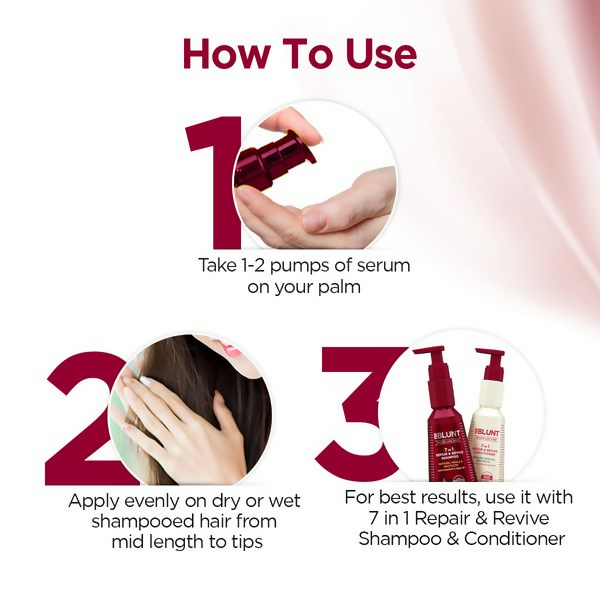 BBlunt 7 in 1 Repair & Revive Oil Hair Serum - Limited Time Offer - Swadesiicart