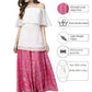 Ahalyaa Women's Traditional Wea Co-ods - White