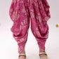 Lil Drama Khilkhilahat Pink Top and Dhoti Set For Girls | Swadesiicart