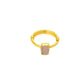 Natural Stone Pink Ring - Ruby Raang | Swadesiicart