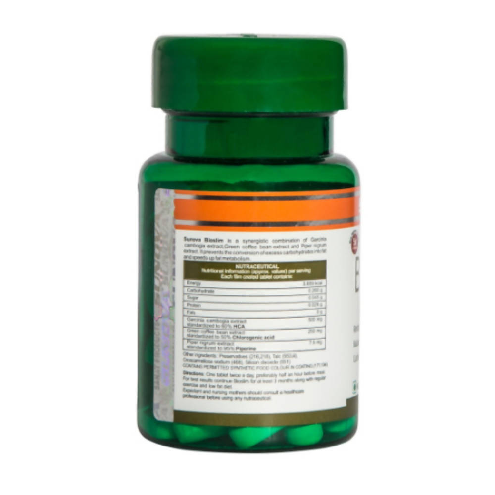 Sunova Bioslim Tablet - Swadesiicart