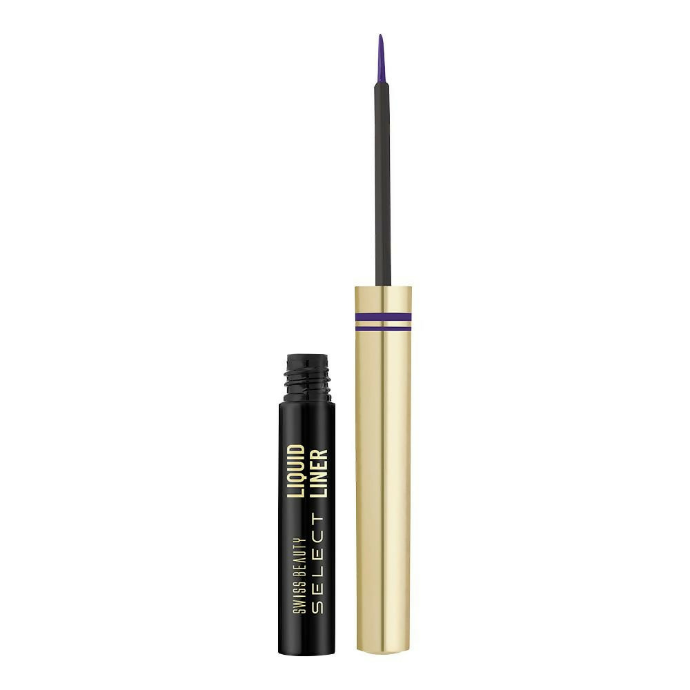 Swiss Beauty Select Here To Stay Liquid Liner, 2-Infinite Purple | Swadesiicart