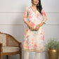 Festive Wear Ethnic Off White Premium Organza Stitched Suit With Dupatta - Tanisha | Swadesiicart