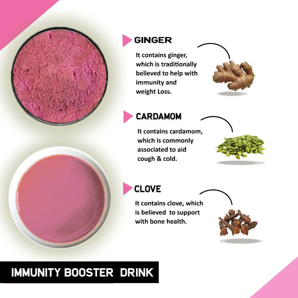 Just Vedic Her Immunity Drink Mix - Swadesiicart