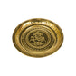 Spillbox Gold-Toned Brass Ganesh Thali Pooja Essential | Swadesiicart