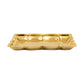 Spillbox Gold-Toned Brass Rectangular Betal Thali Pooja Essential | Swadesiicart
