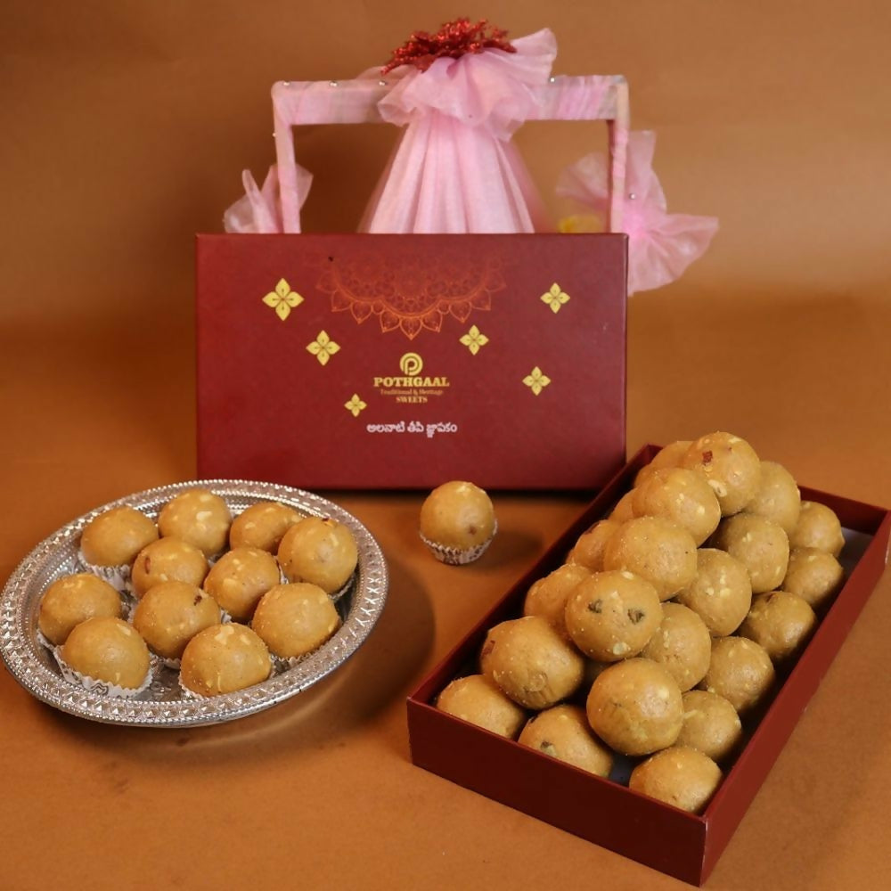 Pothgaal Sweets Besan Laddu | Swadesiicart