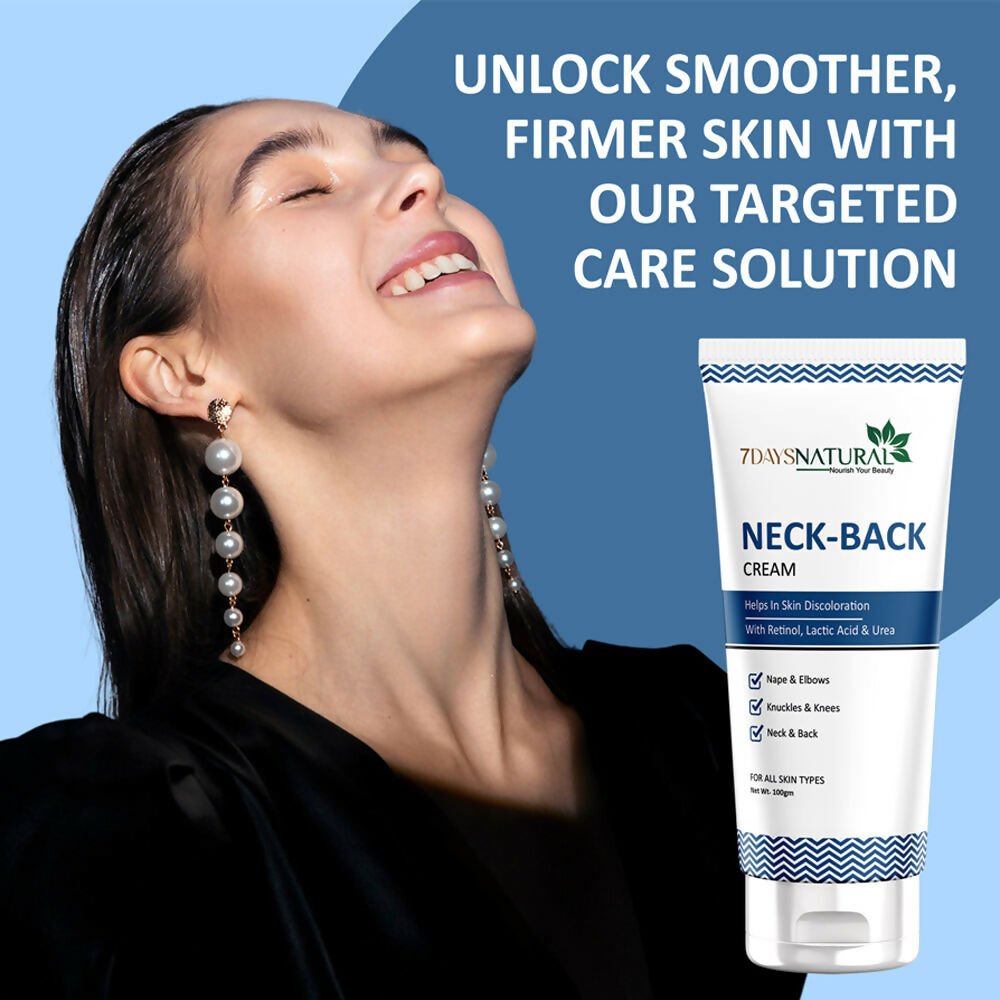 7 Days Neck Back Cream - Swadesiicart