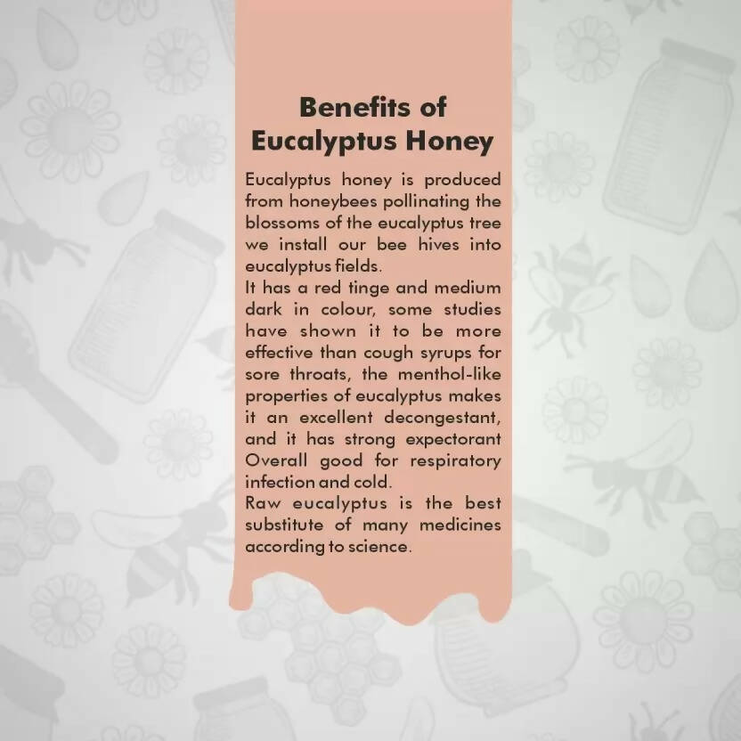 Mudfarm Eucalyp Honey - Swadesiicart