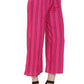 Asmaani Pink Color Rayon Fabric Stripped Palazzo