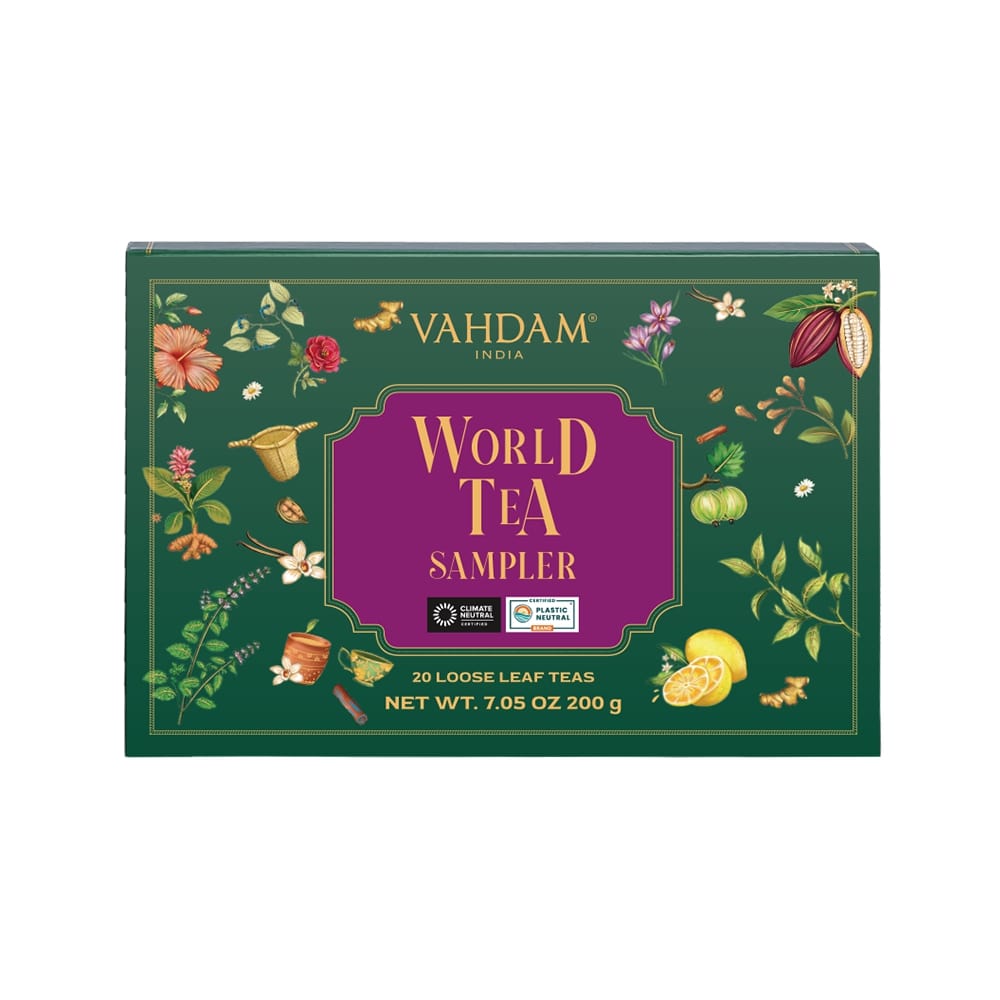 World Tea Sampler + Free GIFTS