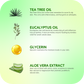 Careberry Organic Tea Tree Eucalyptus Oil Shower Gel