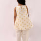 Lil Drama Mishti Off White Kurta and Dhoti Set For Girls | Swadesiicart
