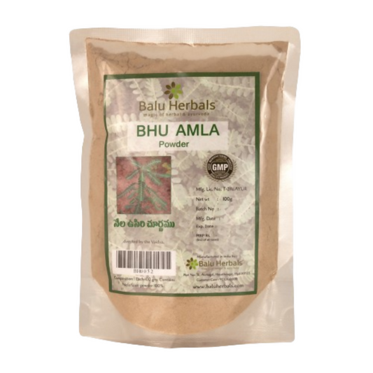 Balu Herbals Bhuamla (Nela Usiri) Powder - Balu Herbals