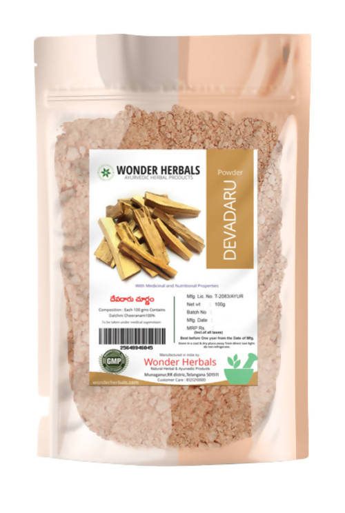 Wonder Herbals Devadaru (Deodar cedar) Powder | Swadesiicart