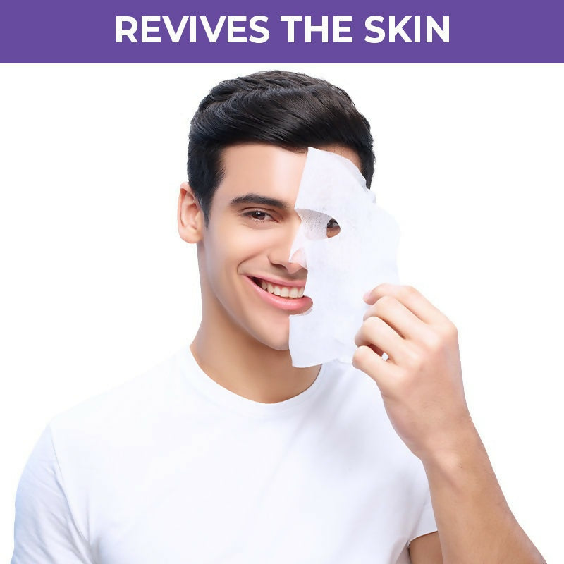 Nykaa Naturals Skin Secrets Exotic Indulgence Honey + Lavender Sheet Mask For Calm & Glowing Skin - Swadesiicart