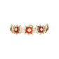 Nuyug 22K Gold Plated Red Serene Pochi Bangles | Swadesiicart