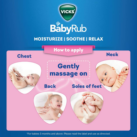 Vicks BabyRub Specifically for Babies - Swadesiicart
