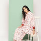 Ahalyaa Women's Traditional Wear Co-ods - Peach | Swadesiicart