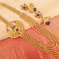 Kemp Layer Blue Necklace Set