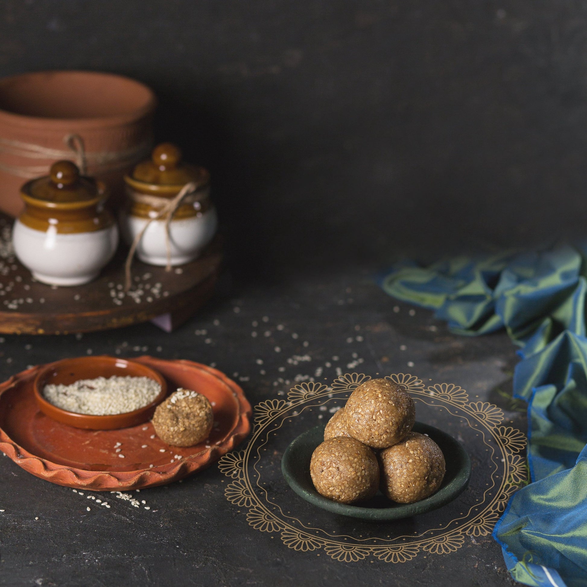 Almond House Till Laddu | Swadesiicart