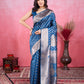 Vedant Vastram Banarasi Silk Fashion Saree - Morpinch | Swadesiicart