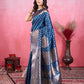 Vedant Vastram Banarasi Silk Fashion Saree - Morpinch | Swadesiicart