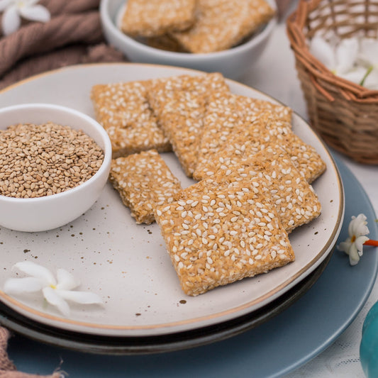 Almond House Till Chikki | Swadesiicart