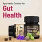 Gynoveda Gut Health Liver Detox + Trika-Gold Ayurvedic Tablets Combo | Swadesiicart