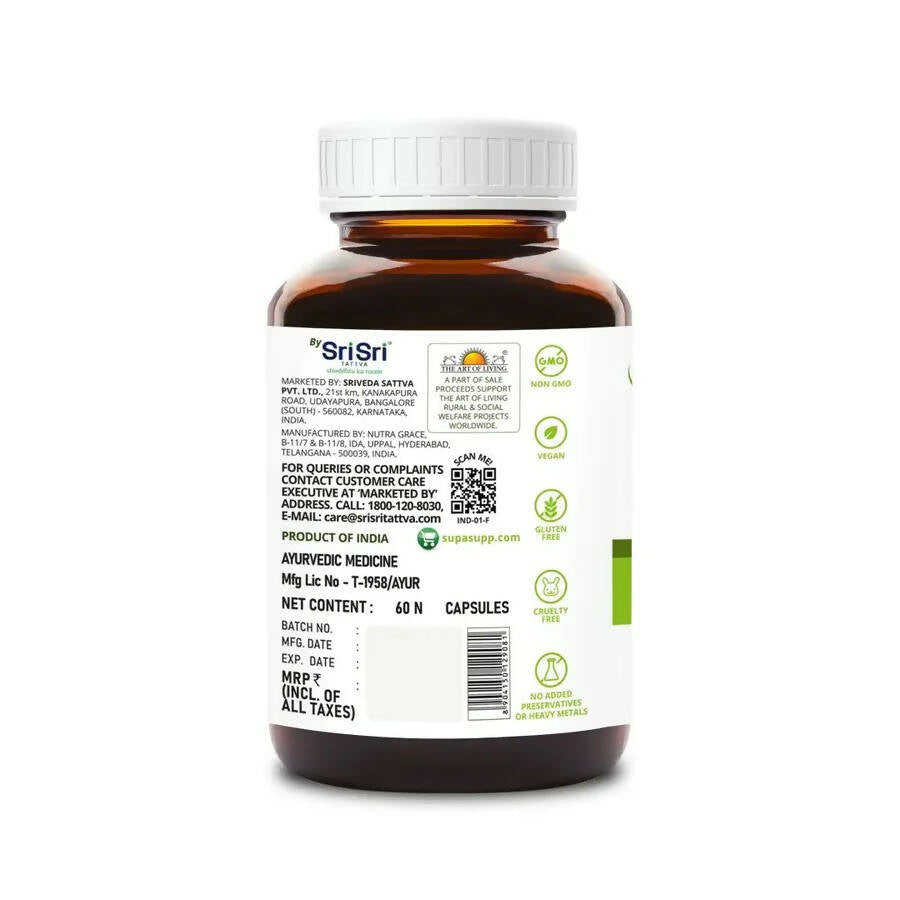 Sri Sri Tattva Supasupp Fenugreek Oil Capsules - Swadesiicart